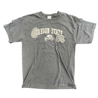 Vintage Oregon State University Gray T-shirt Perr… - image 1
