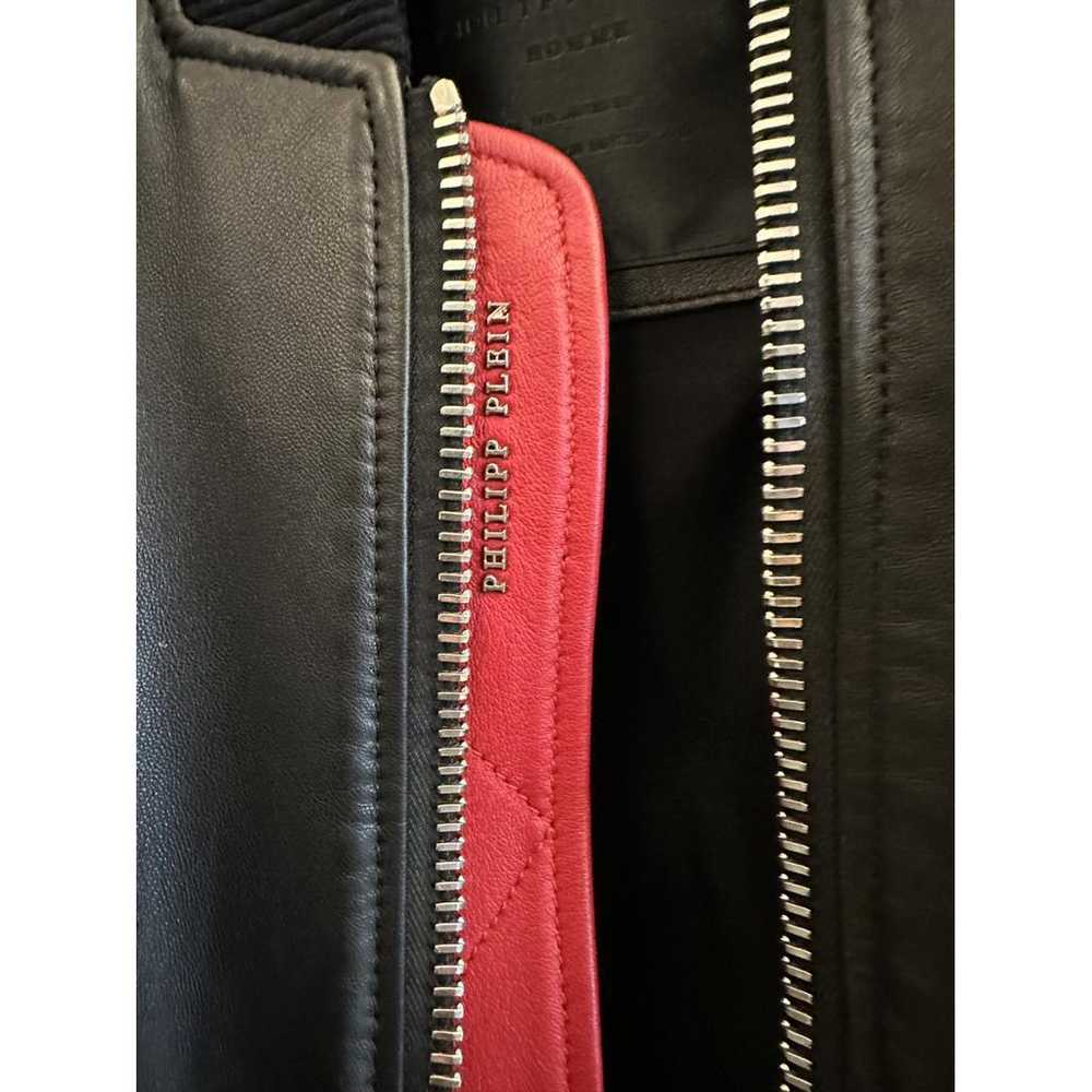 Philipp Plein Leather jacket - image 10