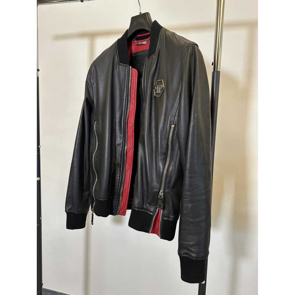 Philipp Plein Leather jacket - image 5