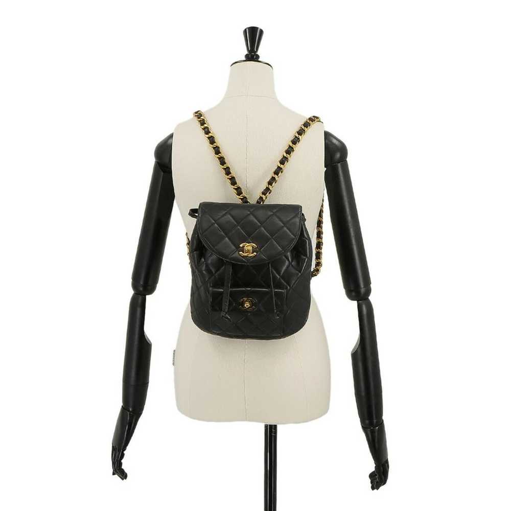 Chanel Leather backpack - image 6