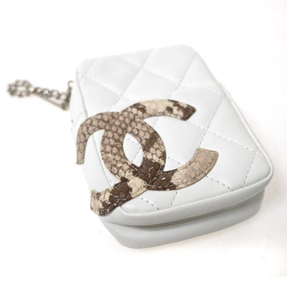 Chanel Cambon leather clutch bag - image 3