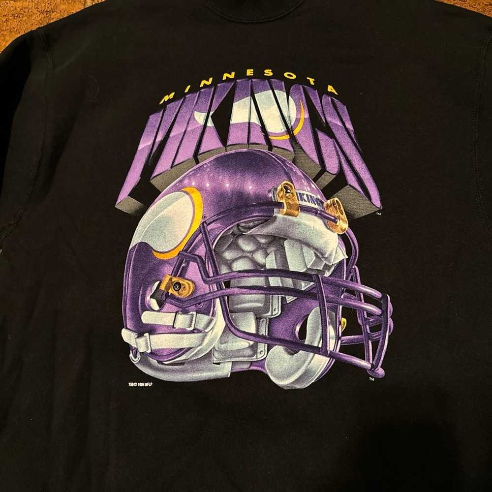 Vintage Minnesota Vikings sweatshirt - image 2
