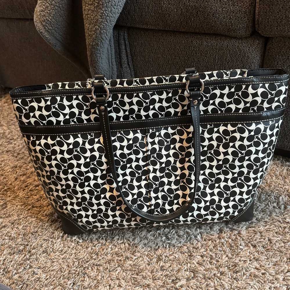Coach travel tote - image 4