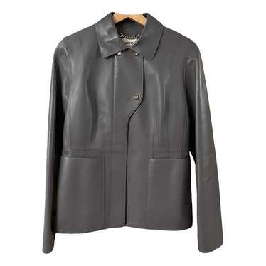 Hermès Leather biker jacket - image 1