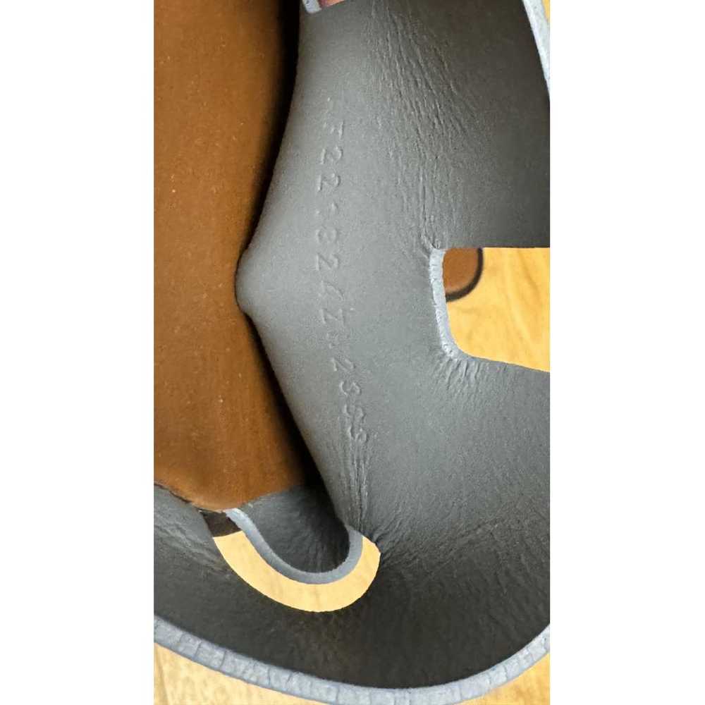Hermès Izmir leather sandals - image 4