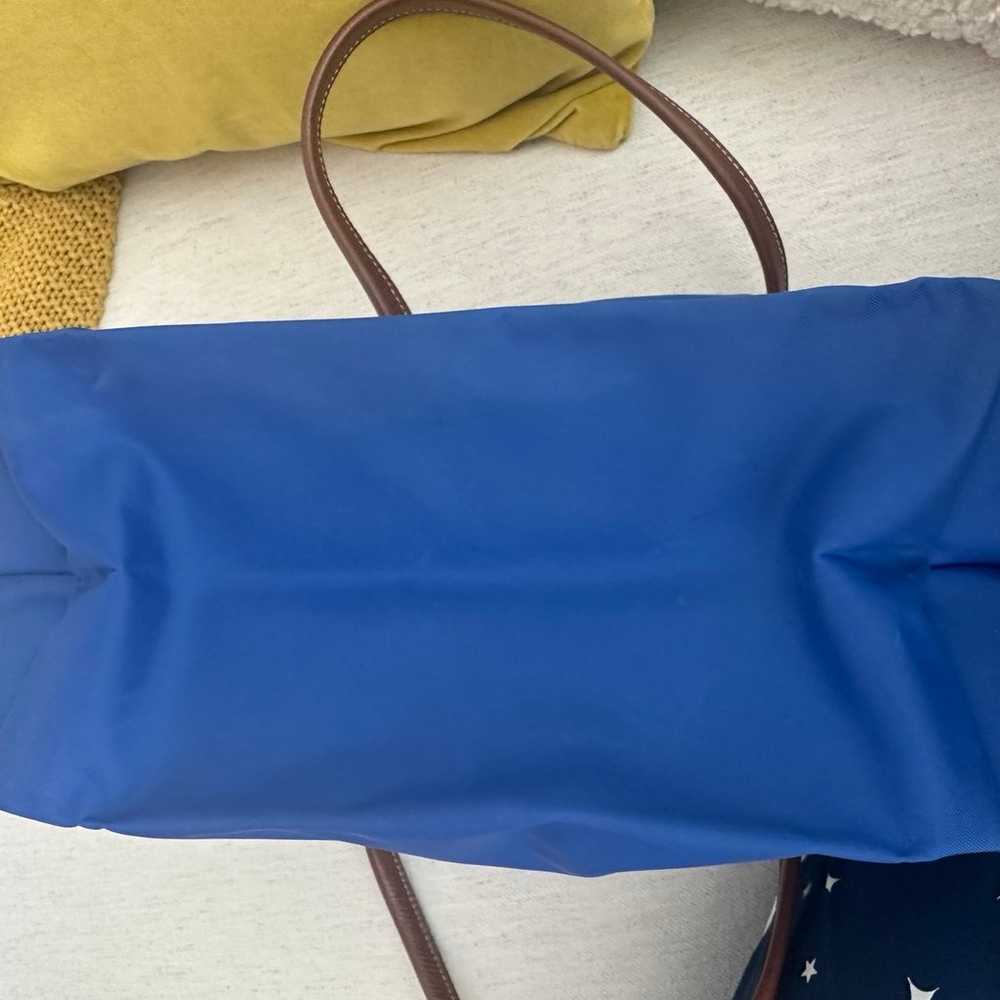 Longchamp Le Pliage Blue Nylon Small Foldable Tot… - image 8
