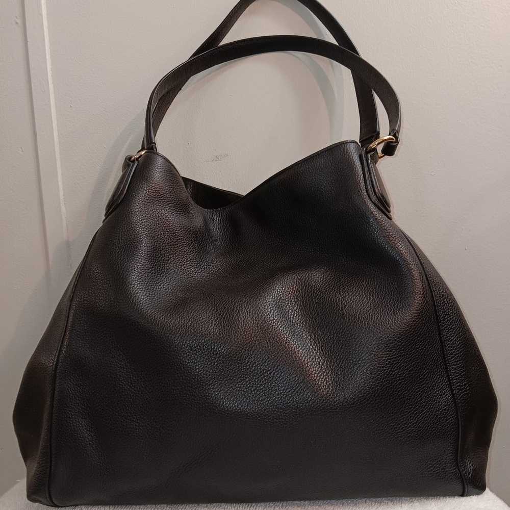 COACH Edie Carryall Handbag Shoulder Bag Purse - image 4