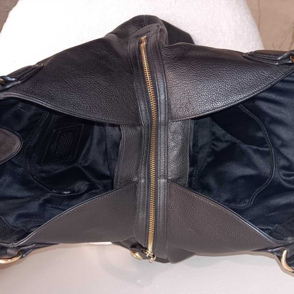 COACH Edie Carryall Handbag Shoulder Bag Purse - image 8