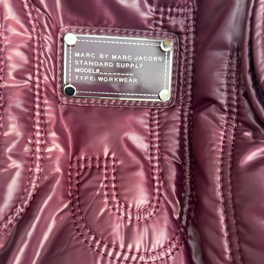 MARC by MARC JACOBS Purple Eggplant Quilted Puffy… - image 8