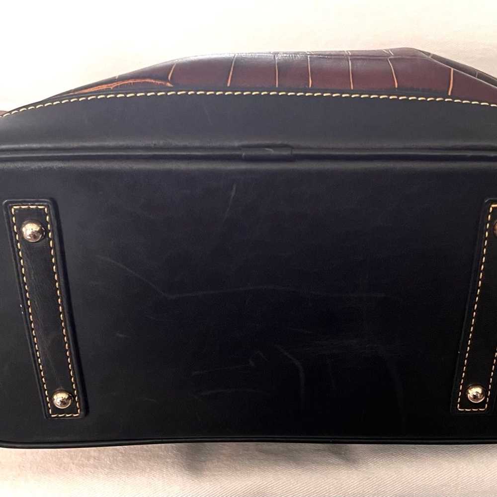 Dooney Bourke Handbags Leather Shoulder bag Brown… - image 10