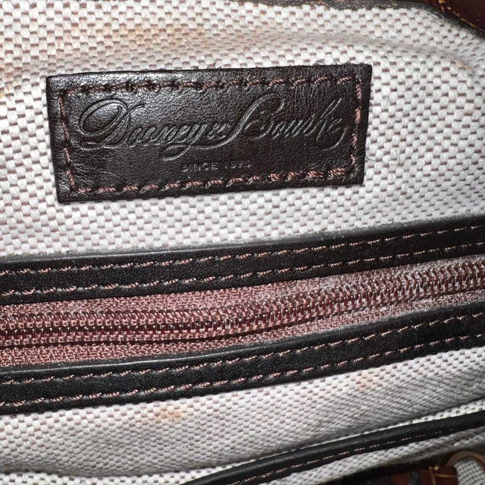 Dooney Bourke Handbags Leather Shoulder bag Brown… - image 8