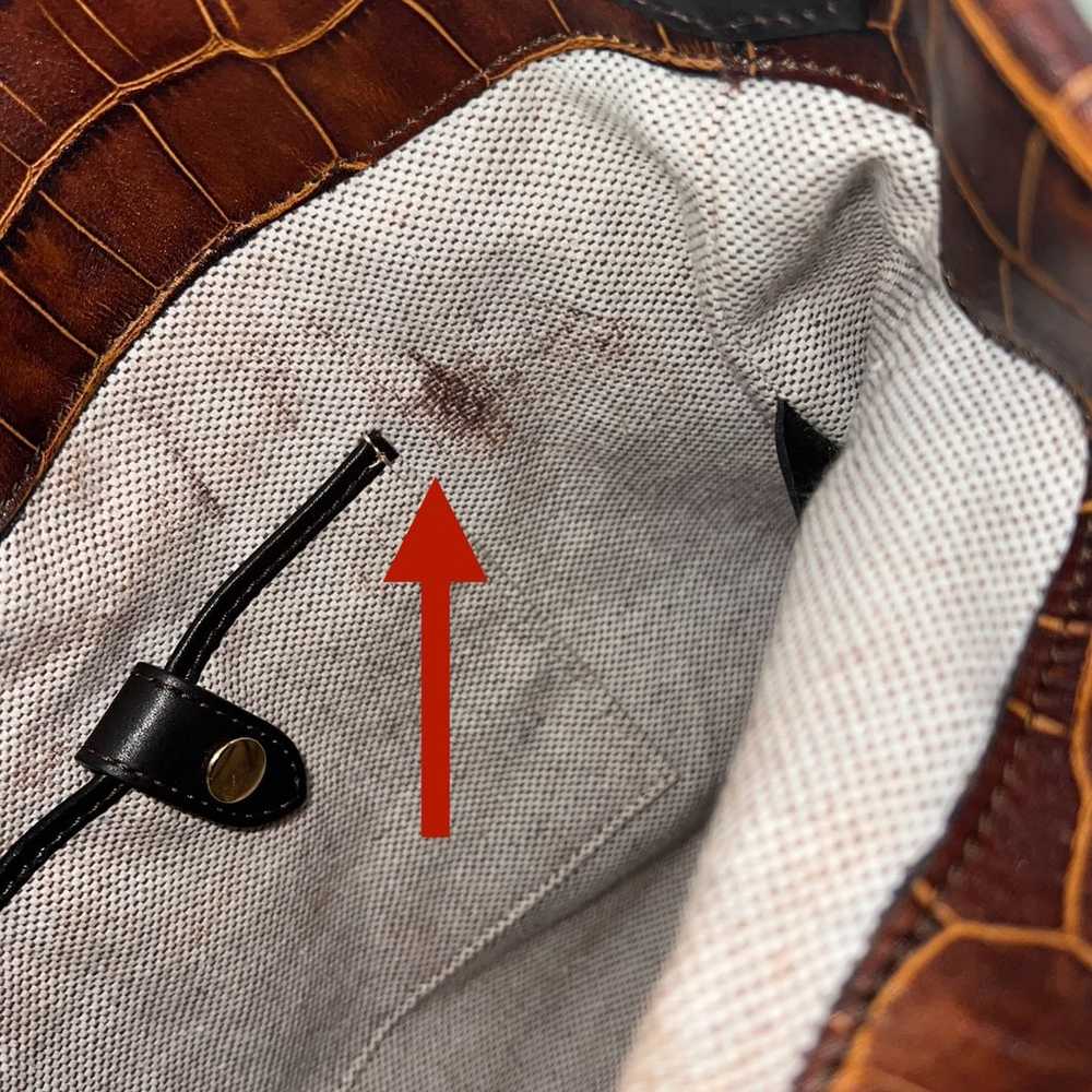 Dooney Bourke Handbags Leather Shoulder bag Brown… - image 9