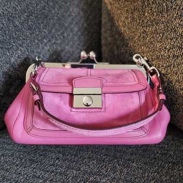 Coach Limited Edition Kisslock Handbag RARE