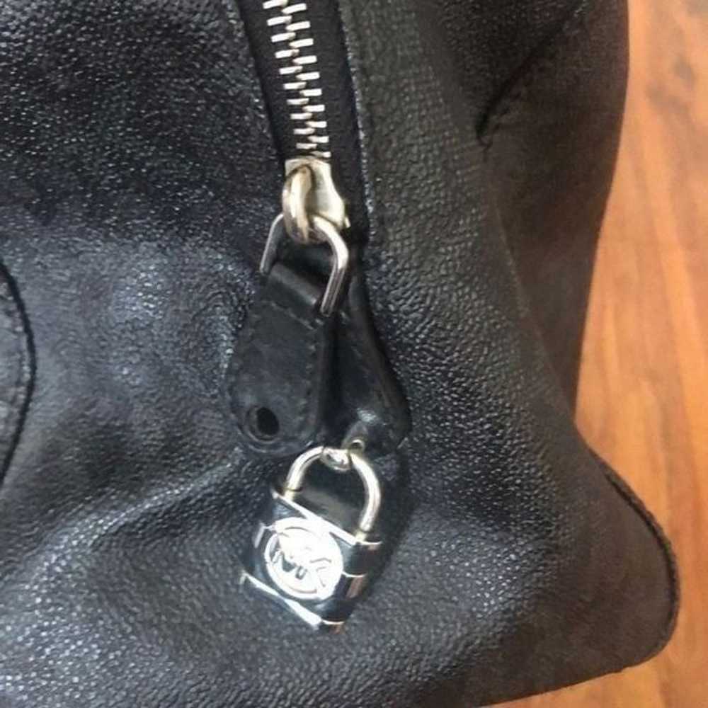 Michael Kors Kirby black signature logo satchel - image 5