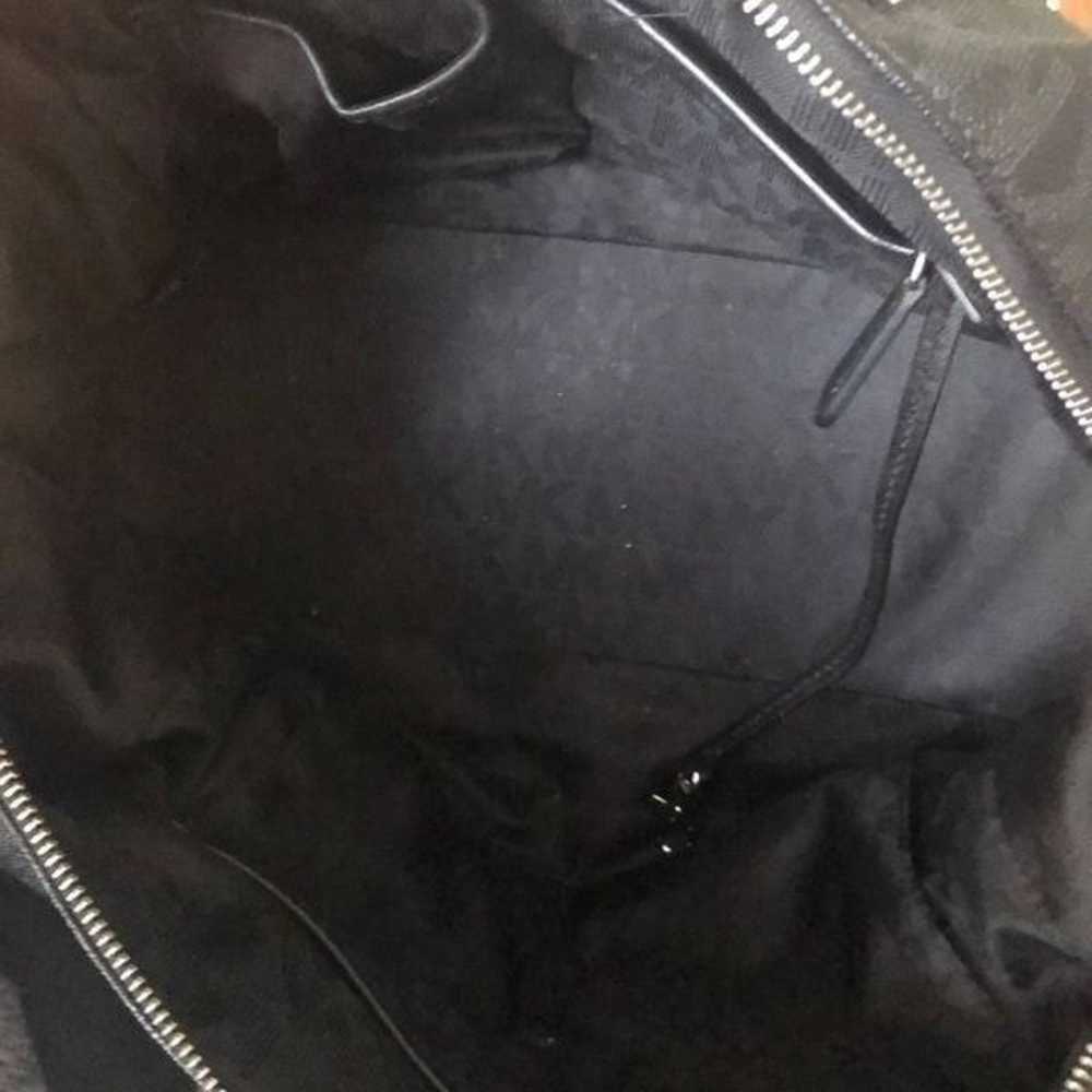 Michael Kors Kirby black signature logo satchel - image 8