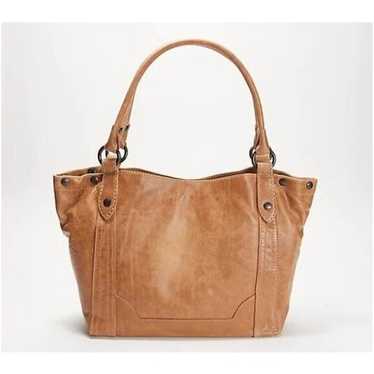 Frye Women Leather Melissa Shoulder Bag Cognac wo… - image 1