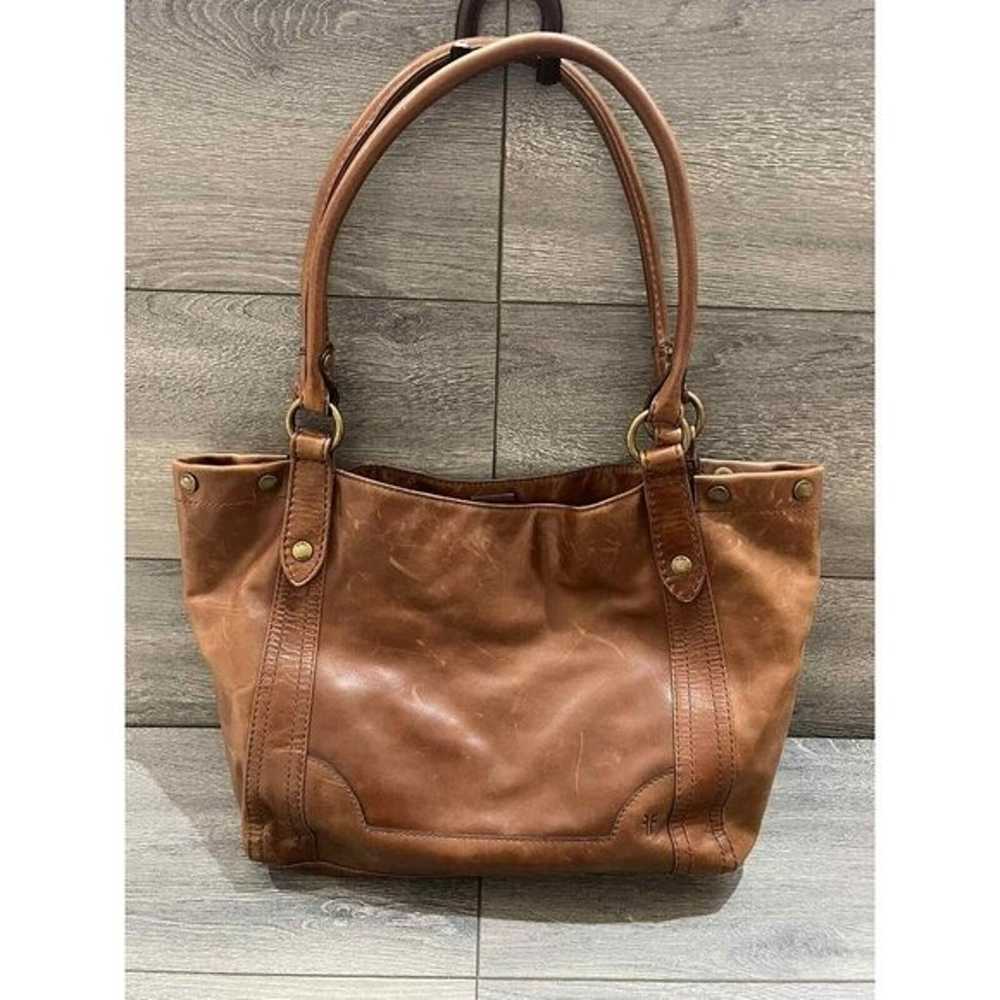 Frye Women Leather Melissa Shoulder Bag Cognac wo… - image 2