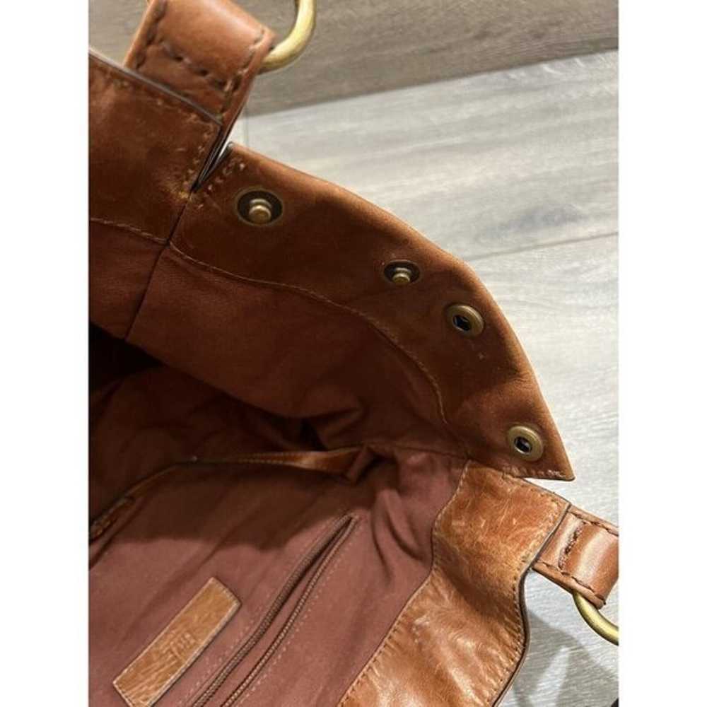 Frye Women Leather Melissa Shoulder Bag Cognac wo… - image 5