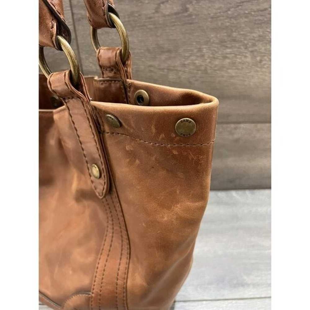 Frye Women Leather Melissa Shoulder Bag Cognac wo… - image 6