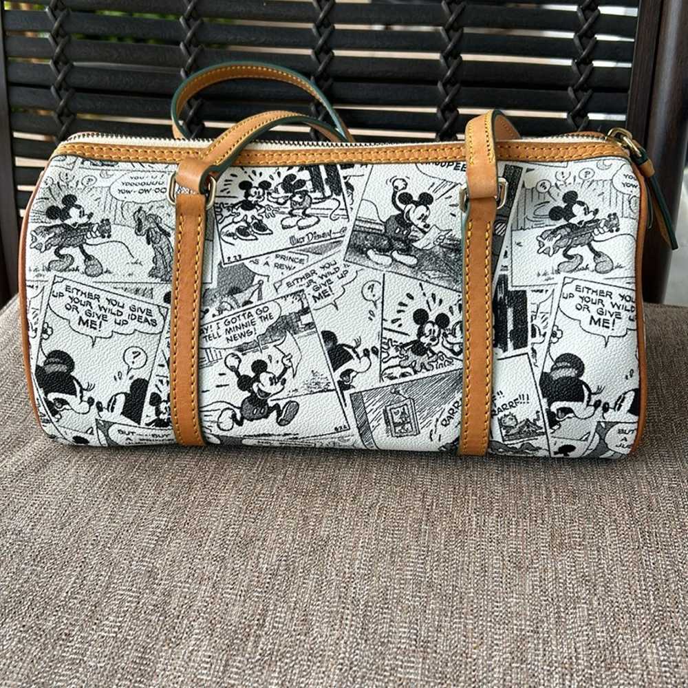 Dooney and bourke Mickey Tokyo Disney Barrel Bag - image 4