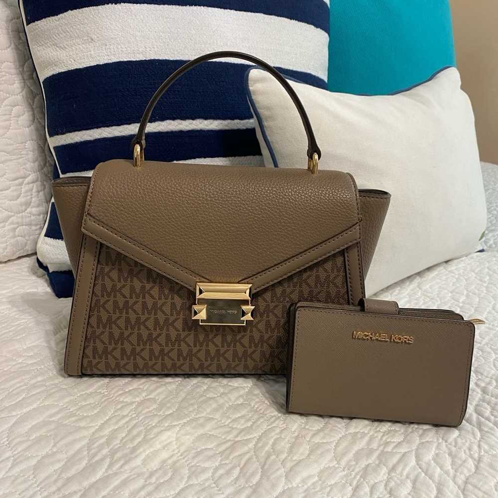 Michael Kors Whitney Handbag & Wallet Set - image 1