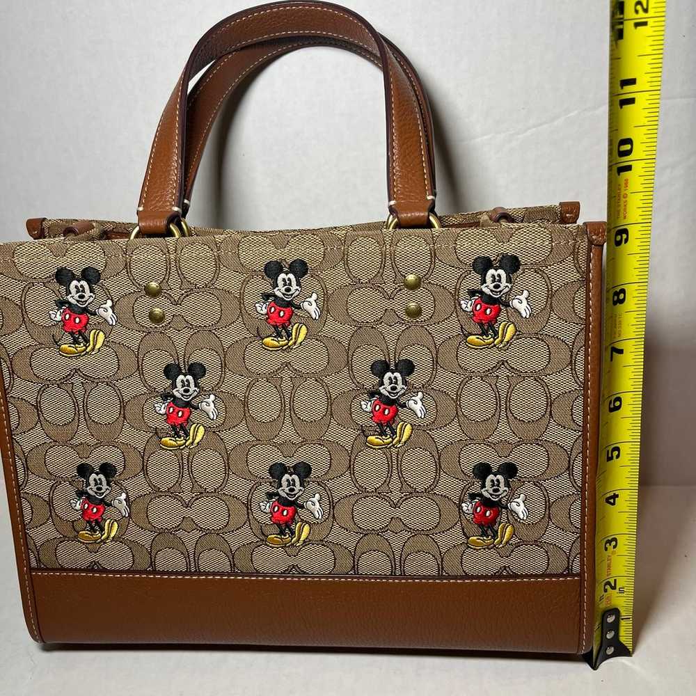 Coach Disney X Women's Tote Bag Dempsey & Mickey … - image 8