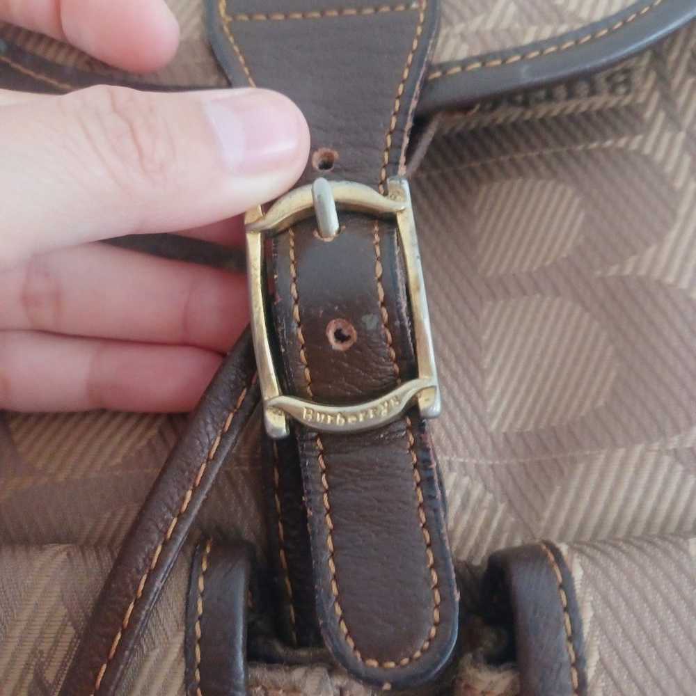 Rare Vintage Authentic Burberry Backpack - image 5