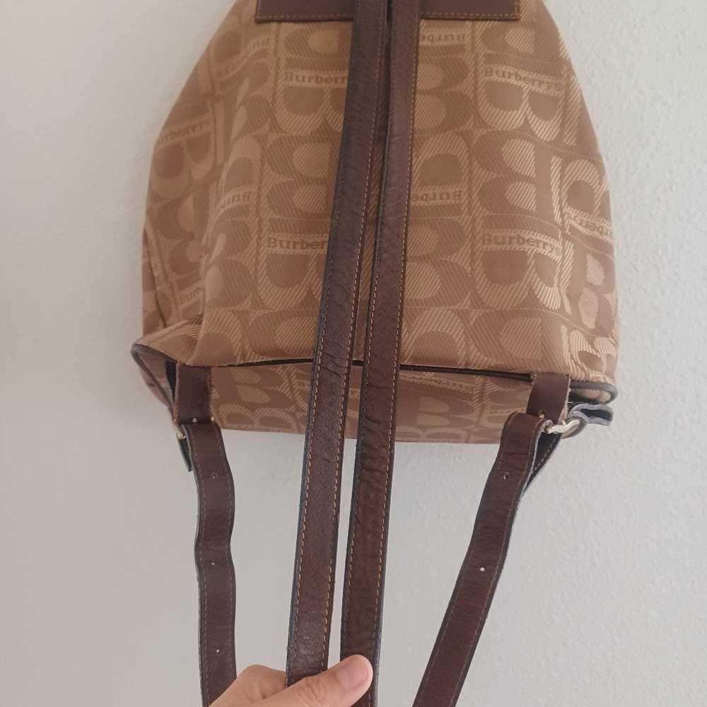 Rare Vintage Authentic Burberry Backpack - image 6