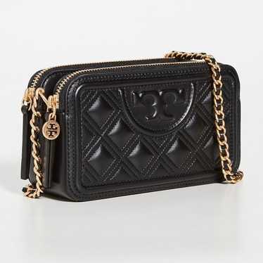 Tory Burch Fleming Double Zip CrossBody