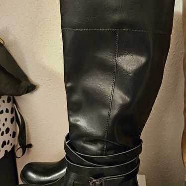 Black ladies boots HOT knee high! - image 1