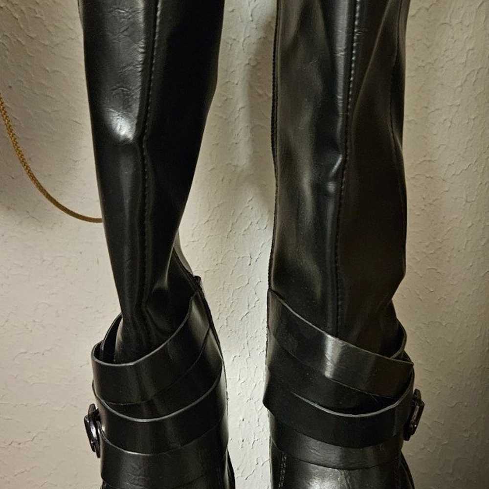 Black ladies boots HOT knee high! - image 3