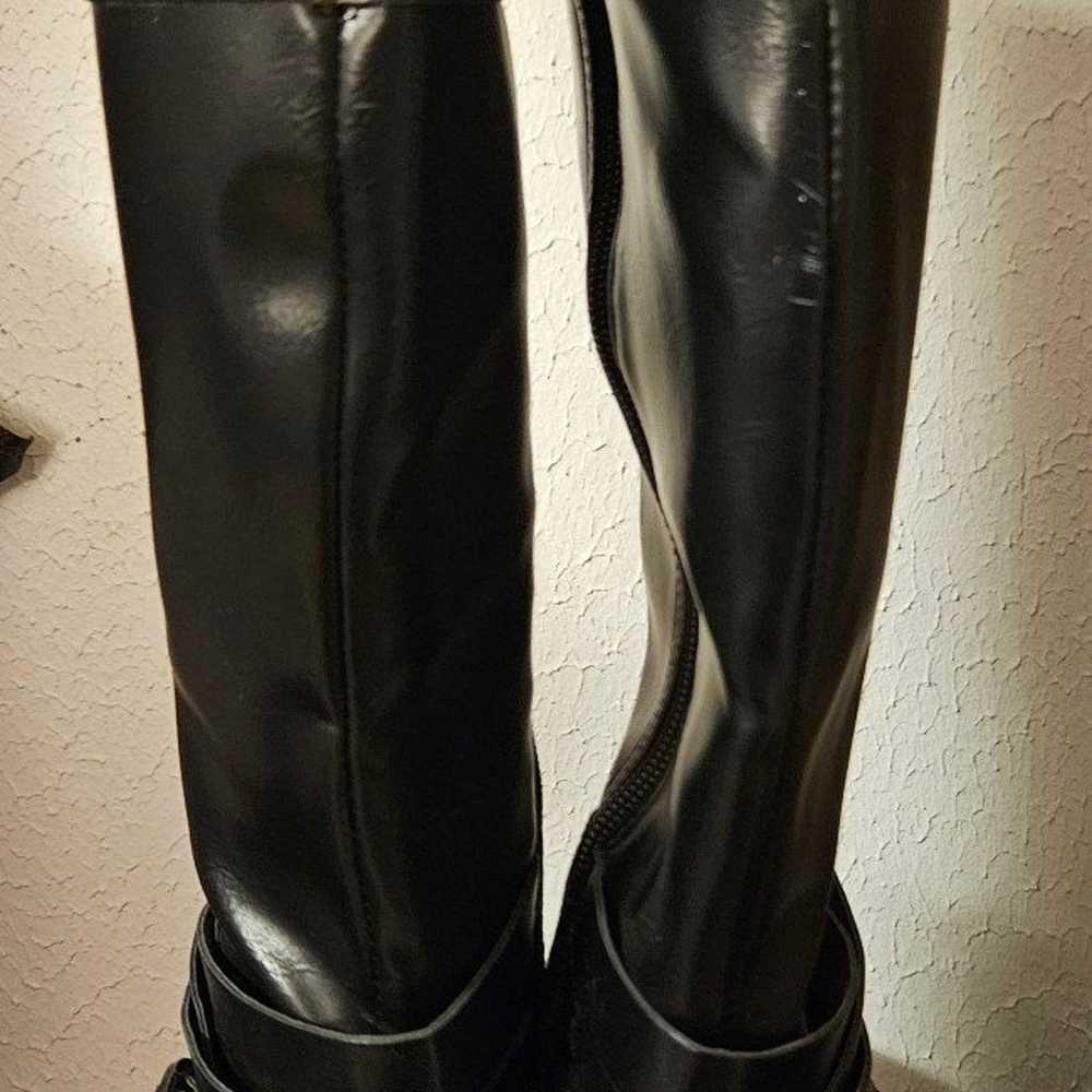 Black ladies boots HOT knee high! - image 4