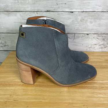 Lucky Brand Pellyon Suede Ankle Boots Size 8 - image 1