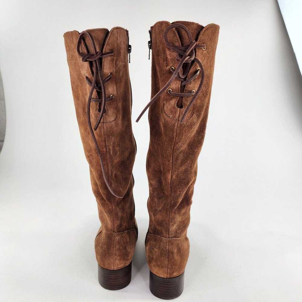 Born Cotto Knee High Boots US 9 M Brown Suede Lea… - image 3