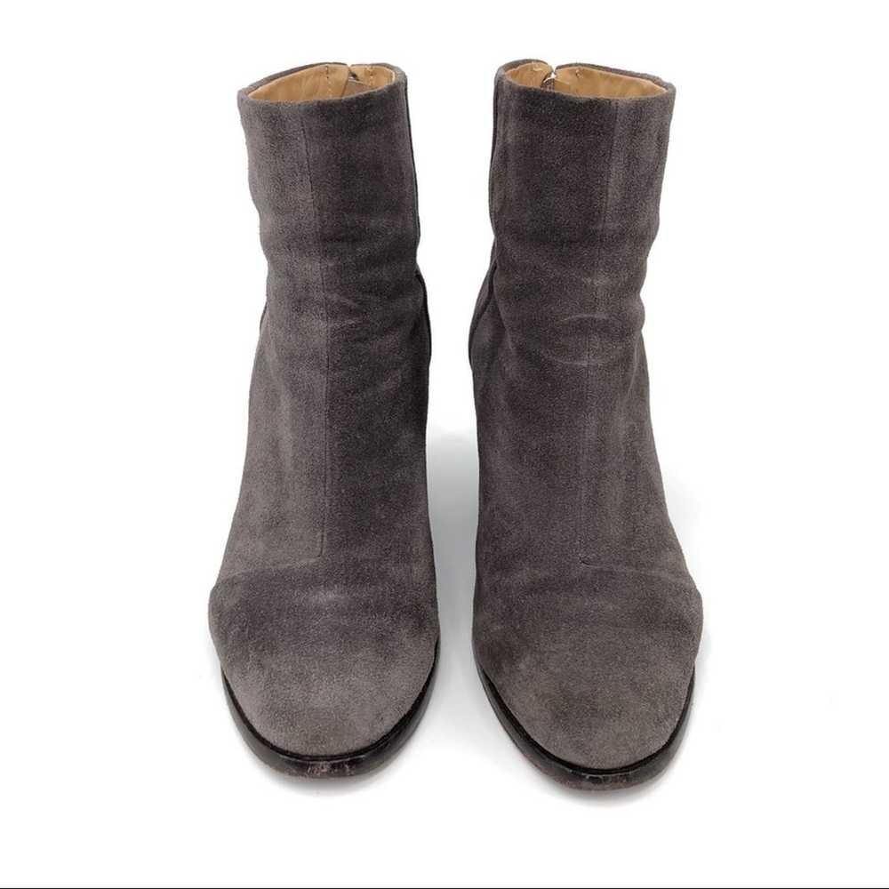 RAG & BONE Ashby Ankle High Boot Suede Grey 37.5 - image 3