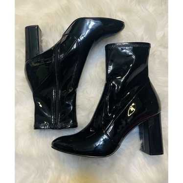 Steve Madden NWOB Black Patent Leather Ankle Boot… - image 1