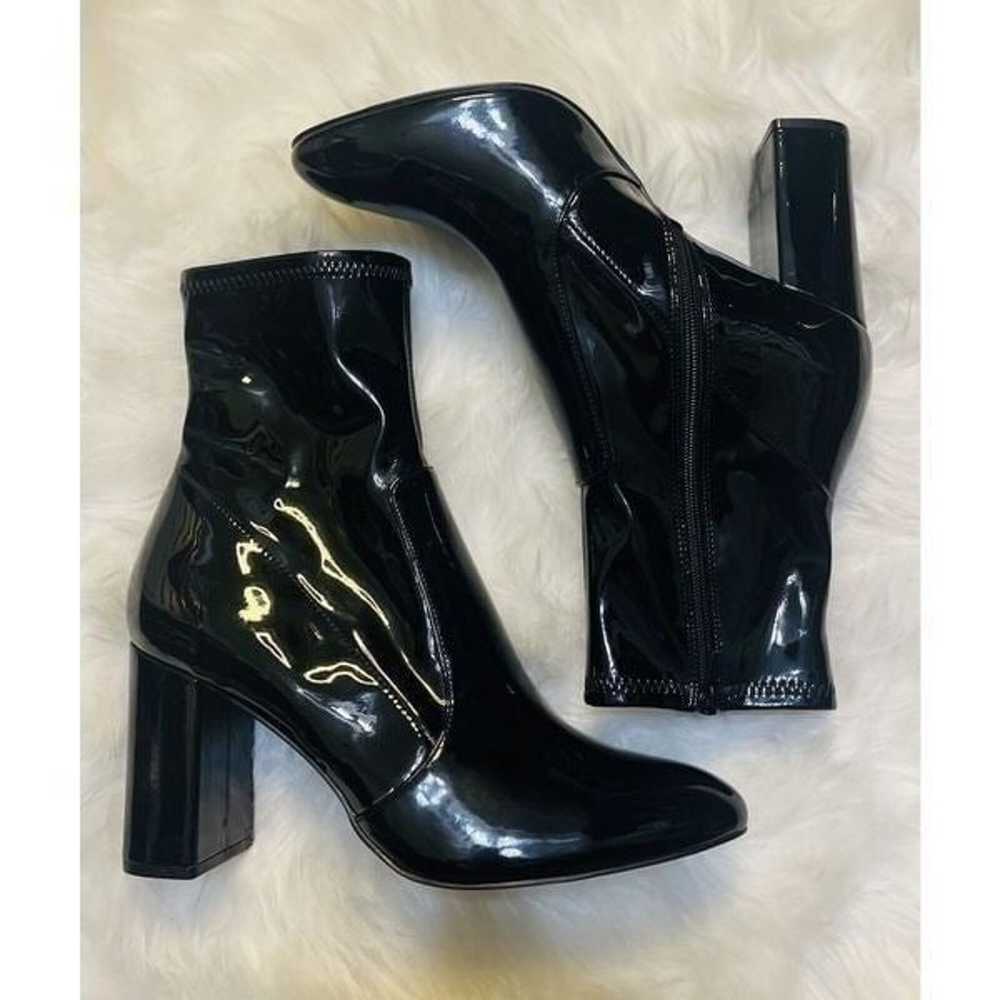 Steve Madden NWOB Black Patent Leather Ankle Boot… - image 2