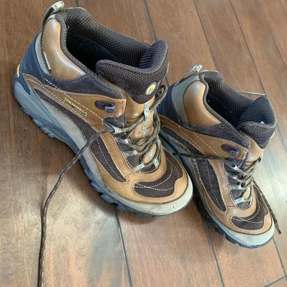 EUC Merrell waterproof hiking boots fits 40 or Wo… - image 2