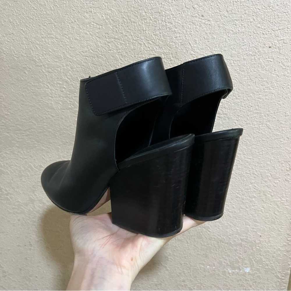 Vince black Ingrid leather heeled booties - image 6