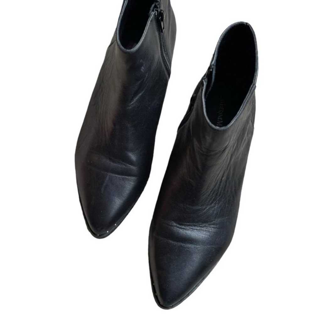 Catherine Malandrino Black leather “Mesta” booties - image 5