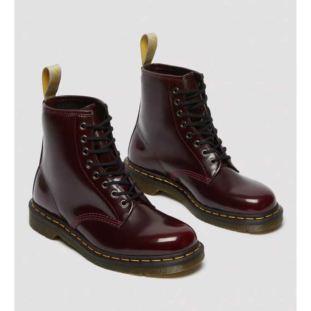 Doc Dr. Martins 1460 Lace-up Cherry Red — Oxford … - image 1