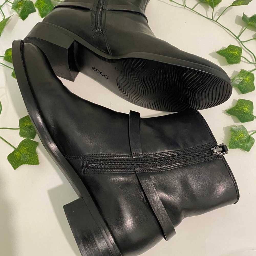 Ecco black boots Size 9.5 - image 11