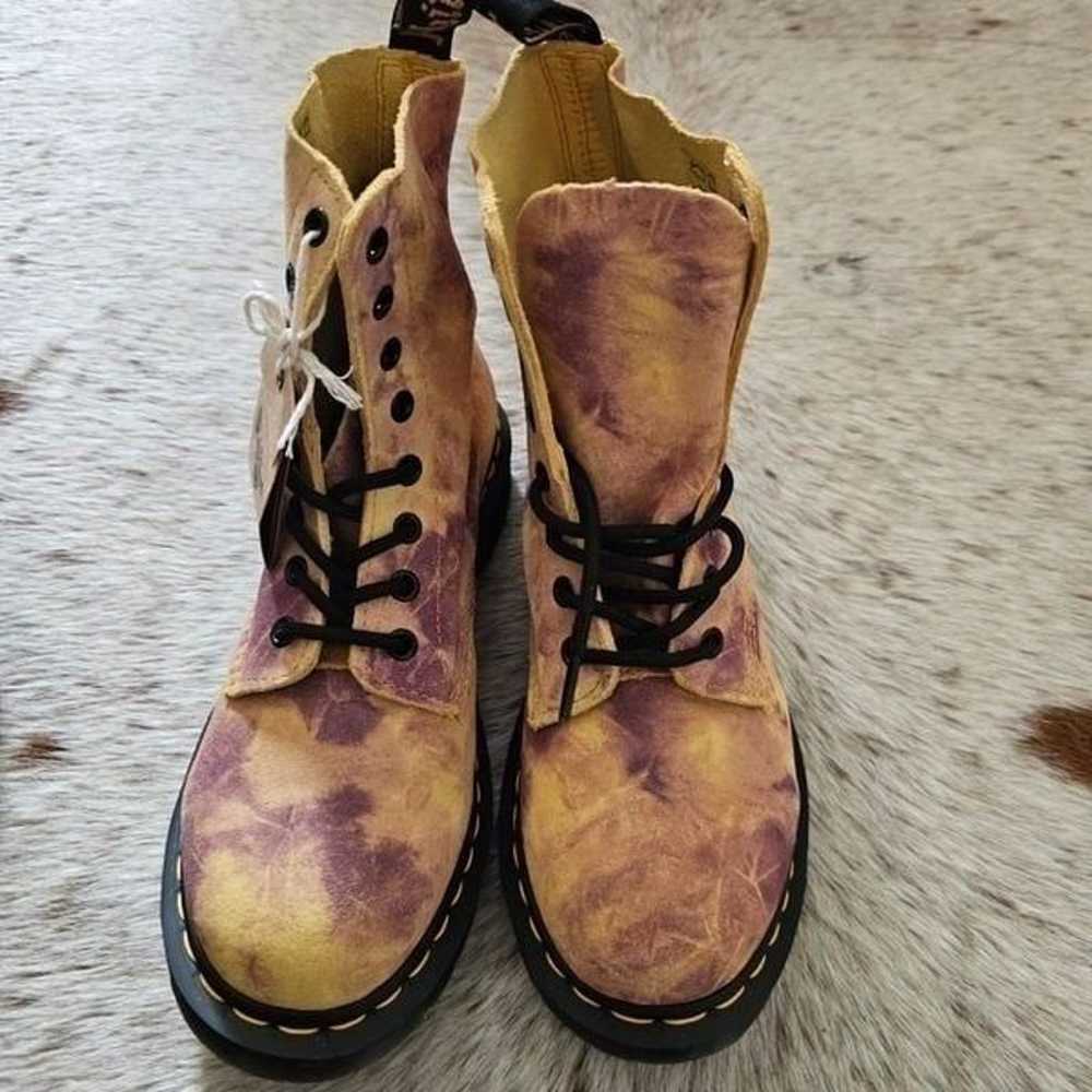 Dr. Martens 1460 Pascal Women Tie Dye Leather Boo… - image 4