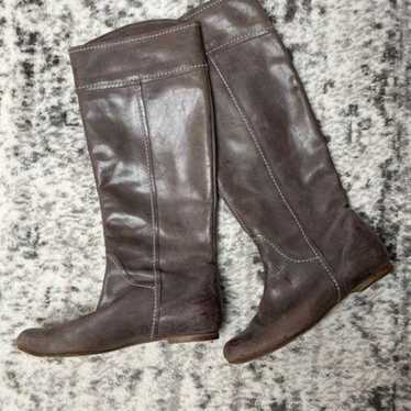Chloe Tall Brown Leather Boots
