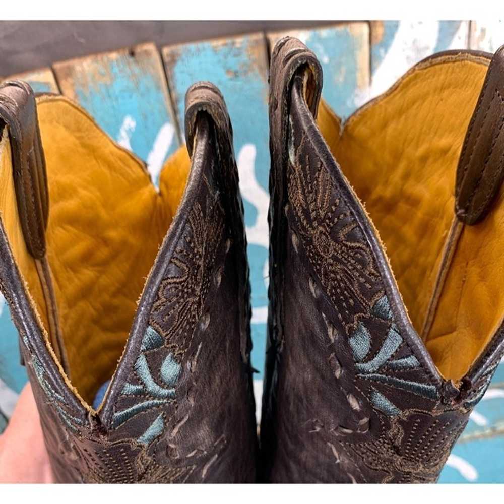 Old Gringo Erin Western Cowboy Boots Chocolate /T… - image 8