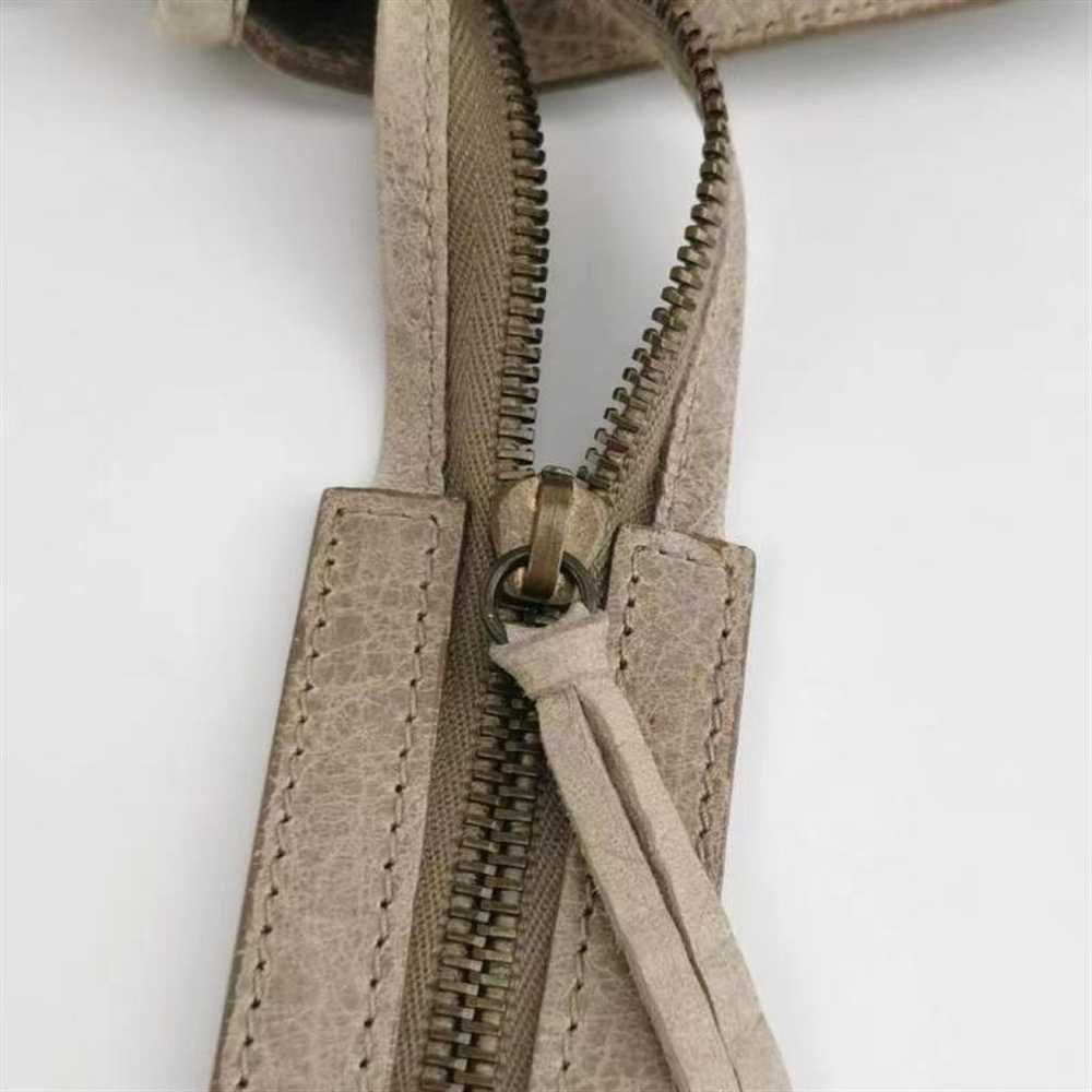 Balenciaga Classic Metalic leather handbag - image 12