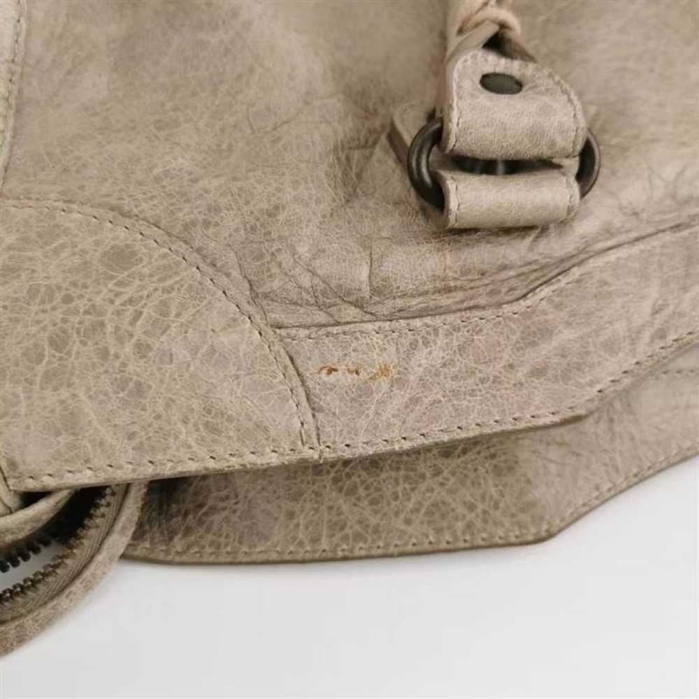 Balenciaga Classic Metalic leather handbag - image 8