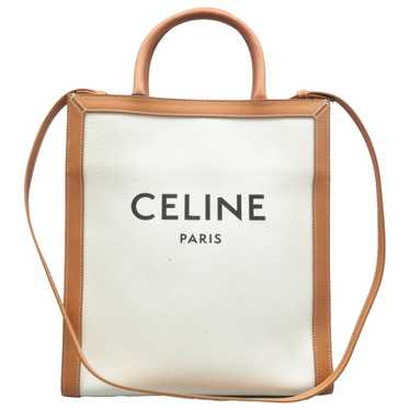 Celine Cabas Vertical cloth satchel