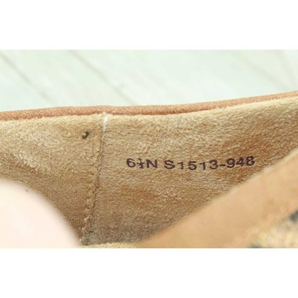 Softwalk Women's Brown Leather Slip On Leopard Ca… - image 7