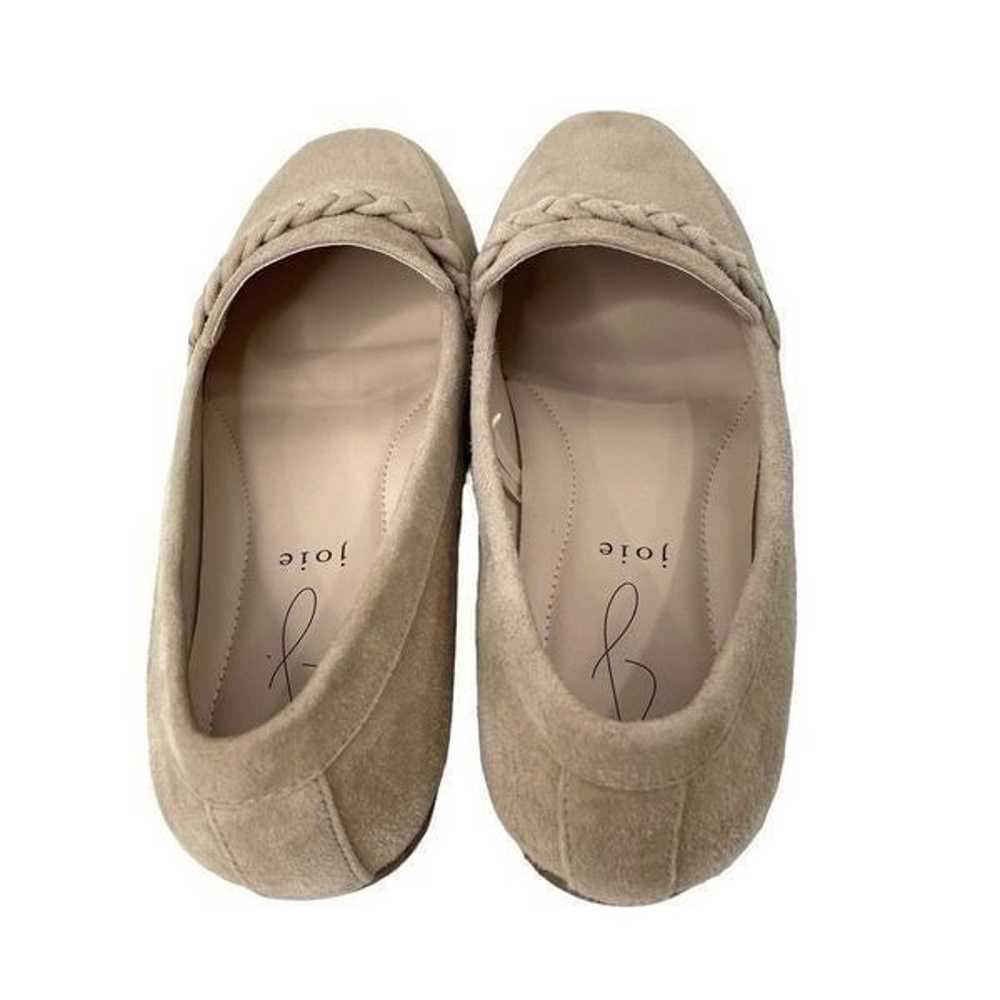 NEW Joie Tan Suede braided Loafers flats Sz 7.5 n… - image 6